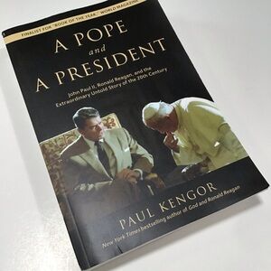 A Pope and A President: John Paul II Ronald Reagan...Paul Kengor PB 80s History